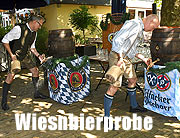 Oktoberfest 2024: Oktoberfest Bierprobe Paulaner und Hacker-Pschorr am 05.09.2024 auf der Terrasse des Seehaus im Englischen Garten (©Foto: Martin Schmitz)